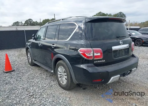 2018 Nissan Armada Sv из США, поврежденный, VIN JN8AY2ND4J9059672